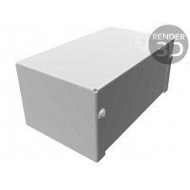 1411N; Enclosure: multipurpose; X: 76mm; Y: 127mm; Z: 56mm; 1411; aluminium; HAMMOND