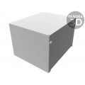 1411P; Enclosure: multipurpose; X: 127mm; Y: 152mm; Z: 102mm; 1411; grey; HAMMOND