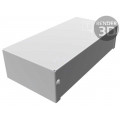 1411SSU; Enclosure: multipurpose; X: 102mm; Y: 203mm; Z: 51mm; 1411; aluminium; HAMMOND