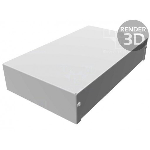 1411TT; Enclosure: multipurpose; X: 152mm; Y: 254mm; Z: 51mm; 1411; aluminium; HAMMOND