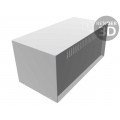 1426Y; Enclosure: with panel; vented; 1426; X: 305mm; Y: 152mm; Z: 140mm; HAMMOND 1426Y; Enclosure: with panel; vented; 1426; X: 305mm; Y: 152mm; Z: 140mm; HAMMOND