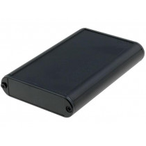 1455B1002BK; Enclosure: with panel; 1455; X: 72mm; Y: 100mm; Z: 19mm; aluminium; HAMMOND