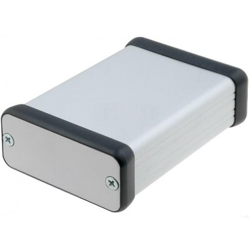 1455C801; Enclosure: with panel; 1455; X: 54mm; Y: 80mm; Z: 23mm; aluminium; HAMMOND