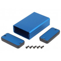 1455C801BU; Enclosure: with panel; 1455; X: 54mm; Y: 80mm; Z: 23mm; aluminium; HAMMOND