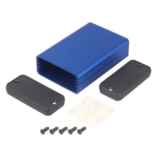 1455C802BU; Enclosure: with panel; 1455; X: 54mm; Y: 80mm; Z: 23mm; aluminium; HAMMOND