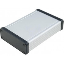 1455J1202; Enclosure: with panel; 1455; X: 78mm; Y: 120mm; Z: 27mm; aluminium; HAMMOND