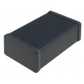 1455K1201BK; Enclosure: with panel; 1455; X: 78mm; Y: 120mm; Z: 43mm; aluminium; HAMMOND 1455K1201BK; Enclosure: with panel; 1455; X: 78mm; Y: 120mm; Z: 43mm; aluminium; HAMMOND