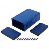 1455K1201BU; Enclosure: with panel; 1455; X: 78mm; Y: 120mm; Z: 43mm; aluminium; HAMMOND