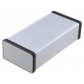 1455K1601; Enclosure: with panel; 1455; X: 78mm; Y: 160mm; Z: 43mm; aluminium; HAMMOND 1455K1601; Enclosure: with panel; 1455; X: 78mm; Y: 160mm; Z: 43mm; aluminium; HAMMOND