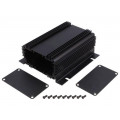 1455KHD1201BK; Enclosure: with panel; 1455NHD; X: 86mm; Y: 120mm; Z: 51mm; aluminium; HAMMOND 1455KHD1201BK; Enclosure: with panel; 1455NHD; X: 86mm; Y: 120mm; Z: 51mm; aluminium; HAMMOND