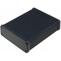 1455L1202BK; Enclosure: with panel; 1455; X: 103mm; Y: 120mm; Z: 30mm; aluminium; HAMMOND