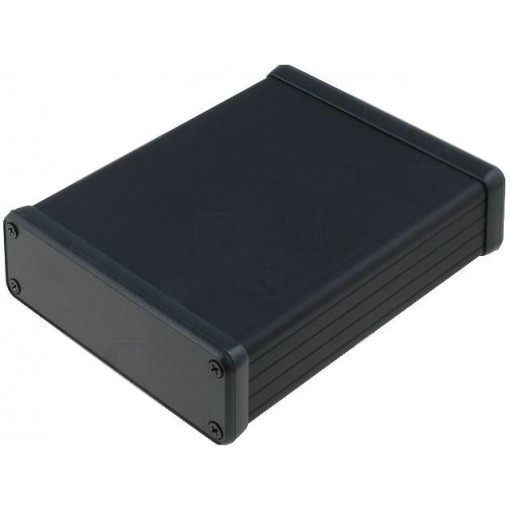 1455L1202BK; Enclosure: with panel; 1455; X: 103mm; Y: 120mm; Z: 30mm; aluminium; HAMMOND
