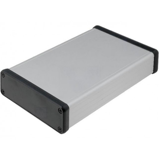1455L1602; Enclosure: with panel; 1455; X: 103mm; Y: 160mm; Z: 30mm; aluminium; HAMMOND
