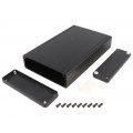 1455L1602BK; Enclosure: with panel; 1455; X: 103mm; Y: 160mm; Z: 30mm; aluminium; HAMMOND 1455L1602BK; Enclosure: with panel; 1455; X: 103mm; Y: 160mm; Z: 30mm; aluminium; HAMMOND
