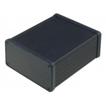 1455N1202BK; Enclosure: with panel; 1455; X: 103mm; Y: 120mm; Z: 53mm; aluminium; HAMMOND