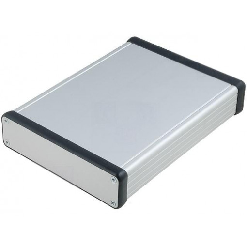 1455P1601; Enclosure: with panel; 1455; X: 125mm; Y: 160mm; Z: 30mm; aluminium; HAMMOND