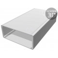 1455Q2202BK; Enclosure: with panel; 1455; X: 125mm; Y: 220mm; Z: 52mm; aluminium; HAMMOND 1455Q2202BK; Enclosure: with panel; 1455; X: 125mm; Y: 220mm; Z: 52mm; aluminium; HAMMOND