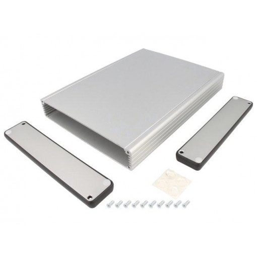 1455R2201; Enclosure: with panel; 1455; X: 165mm; Y: 220mm; Z: 30mm; aluminium; HAMMOND