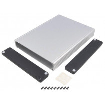 1455R2202; Enclosure: with panel; 1455; X: 165mm; Y: 220mm; Z: 30mm; aluminium; HAMMOND