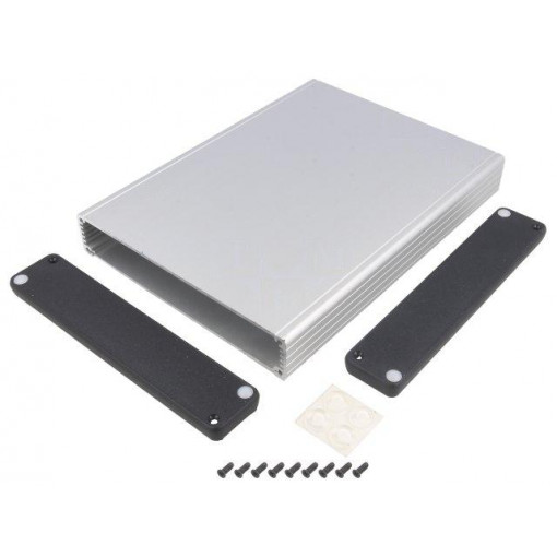 1455R2202; Enclosure: with panel; 1455; X: 165mm; Y: 220mm; Z: 30mm; aluminium; HAMMOND
