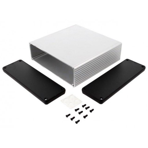 1455T1602; Enclosure: with panel; 1455; X: 165mm; Y: 160mm; Z: 51mm; aluminium; HAMMOND