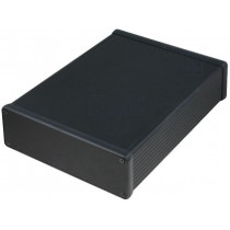 1455T2201BK; Enclosure: with panel; 1455; X: 165mm; Y: 220mm; Z: 51mm; aluminium; HAMMOND