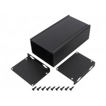 1455ZT1601BK; Enclosure: multipurpose; X: 89mm; Y: 160mm; Z: 56mm; 1455ZT; black; HAMMOND