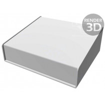 1456FE1BKBU; Enclosure: desktop; 1456; X: 165mm; Y: 140mm; Z: 64mm; aluminium; blue; HAMMOND 1456FE1BKBU; Enclosure: desktop; 1456; X: 165mm; Y: 140mm; Z: 64mm; aluminium; blue; HAMMOND