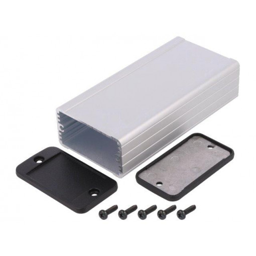 1457C1201E; Enclosure: shielding; X: 59mm; Y: 120mm; Z: 31mm; aluminium; natural; HAMMOND