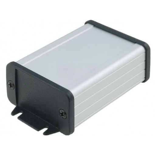 1457C802; Enclosure: with panel; with fixing lugs; 1457; X: 59mm; Y: 80mm; HAMMOND
