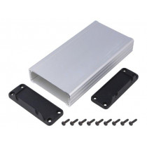 1457J1602E; Enclosure: shielding; X: 84mm; Y: 160mm; Z: 28mm; aluminium; natural; HAMMOND