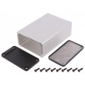 1457K1201E; Enclosure: shielding; X: 84mm; Y: 120mm; Z: 44mm; aluminium; natural; HAMMOND 1457K1201E; Enclosure: shielding; X: 84mm; Y: 120mm; Z: 44mm; aluminium; natural; HAMMOND