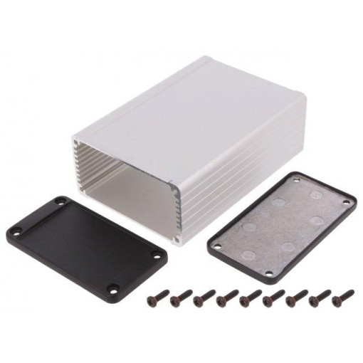 1457K1201E; Enclosure: shielding; X: 84mm; Y: 120mm; Z: 44mm; aluminium; natural; HAMMOND