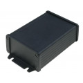 1457K1202BK; Enclosure: with panel; with fixing lugs; 1457; X: 84mm; Y: 120mm; HAMMOND