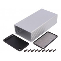 1457K1601E; Enclosure: shielding; X: 84mm; Y: 160mm; Z: 44mm; aluminium; natural; HAMMOND
