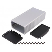 1457K1602; Enclosure: with panel; with fixing lugs; 1457; X: 84mm; Y: 160mm; HAMMOND 1457K1602; Enclosure: with panel; with fixing lugs; 1457; X: 84mm; Y: 160mm; HAMMOND