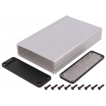 1457L1601E; Enclosure: shielding; X: 104mm; Y: 160mm; Z: 32mm; aluminium; natural; HAMMOND