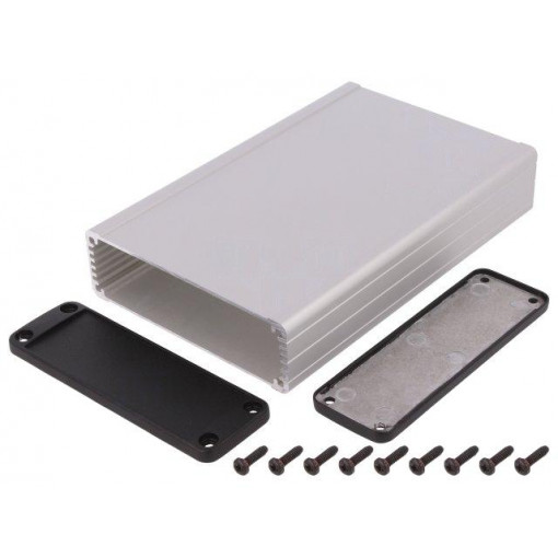 1457L1601E; Enclosure: shielding; X: 104mm; Y: 160mm; Z: 32mm; aluminium; natural; HAMMOND