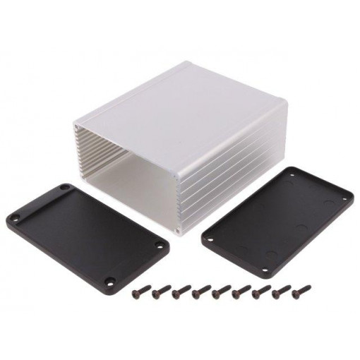 1457N1201; Enclosure: with panel; 1457; X: 104mm; Y: 120mm; Z: 55mm; aluminium; HAMMOND 1457N1201; Enclosure: with panel; 1457; X: 104mm; Y: 120mm; Z: 55mm; aluminium; HAMMOND