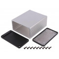 1457N1201E; Enclosure: shielding; X: 104mm; Y: 120mm; Z: 55mm; aluminium; natural; HAMMOND 1457N1201E; Enclosure: shielding; X: 104mm; Y: 120mm; Z: 55mm; aluminium; natural; HAMMOND