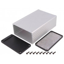 1457N1601E; Enclosure: shielding; X: 104mm; Y: 160mm; Z: 55mm; aluminium; natural; HAMMOND
