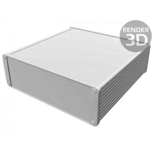 1457T1601; Enclosure: with panel; 1457; X: 165mm; Y: 160mm; Z: 55mm; aluminium; HAMMOND