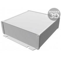 1457T1602E; Enclosure: shielding; X: 165mm; Y: 160mm; Z: 55mm; aluminium; natural; HAMMOND