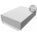 1457T2202BK; Enclosure: with panel; with fixing lugs; 1457; X: 165mm; Y: 220mm; HAMMOND