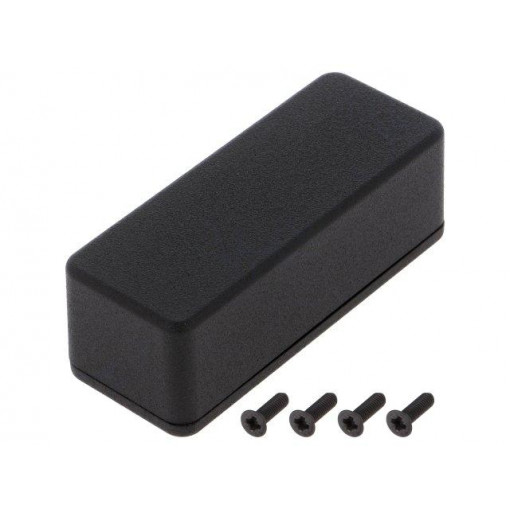 1550ABK; Enclosure: multipurpose; 1550; X: 35mm; Y: 89mm; Z: 30mm; aluminium; HAMMOND