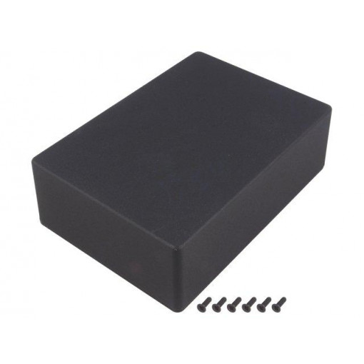 1550EBK; Enclosure: multipurpose; 1550; X: 121mm; Y: 171mm; Z: 55mm; aluminium; HAMMOND