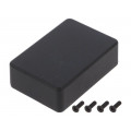 1550PBK; Enclosure: multipurpose; 1550; X: 55mm; Y: 80mm; Z: 25mm; aluminium; HAMMOND