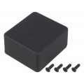 1550QBK; Enclosure: multipurpose; X: 55mm; Y: 60mm; Z: 30mm; 1550; aluminium; HAMMOND