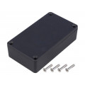 1550Z106BK; Enclosure: multipurpose; X: 65mm; Y: 115mm; Z: 30mm; 1550Z; aluminium; HAMMOND