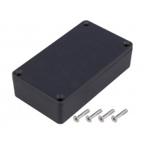 1550Z106BK; Enclosure: multipurpose; X: 65mm; Y: 115mm; Z: 30mm; 1550Z; aluminium; HAMMOND